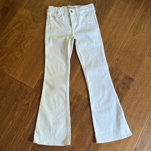 Abercrombie kids high rise flare jeans
